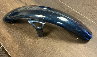 Harley-Davidson Front Fender, Cosmic Blue Pearl OEM #58900168DZZ