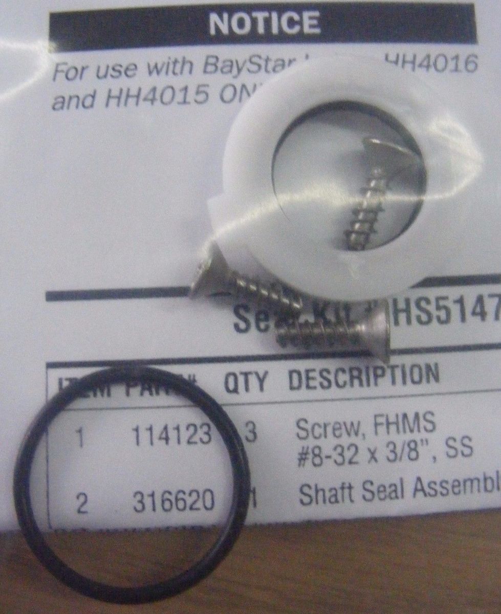 SeaStar HS5147 Seal Kit for Baystar HH4015HH4016 Helm Hydraulic