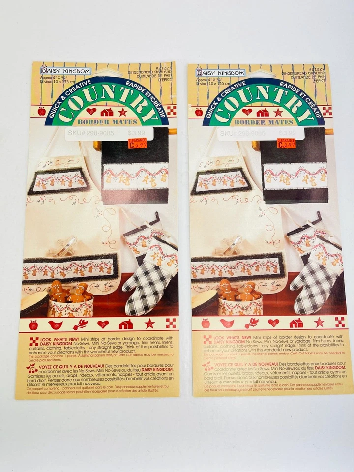 Vintage 15pc Lot Cross Stitch Sewing Needle Point Christmas Patterns Designs - Image 4 of 4