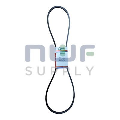 A60/4L620 V-Belt, 1/2 X 62 Inch, 2 Pack - For Industrial Machinery, Farm Equipment, & More