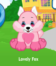 Webkinz Lovely Fox Virtual Adoption Code Only Messaged Lovely Fox Code Pink Code