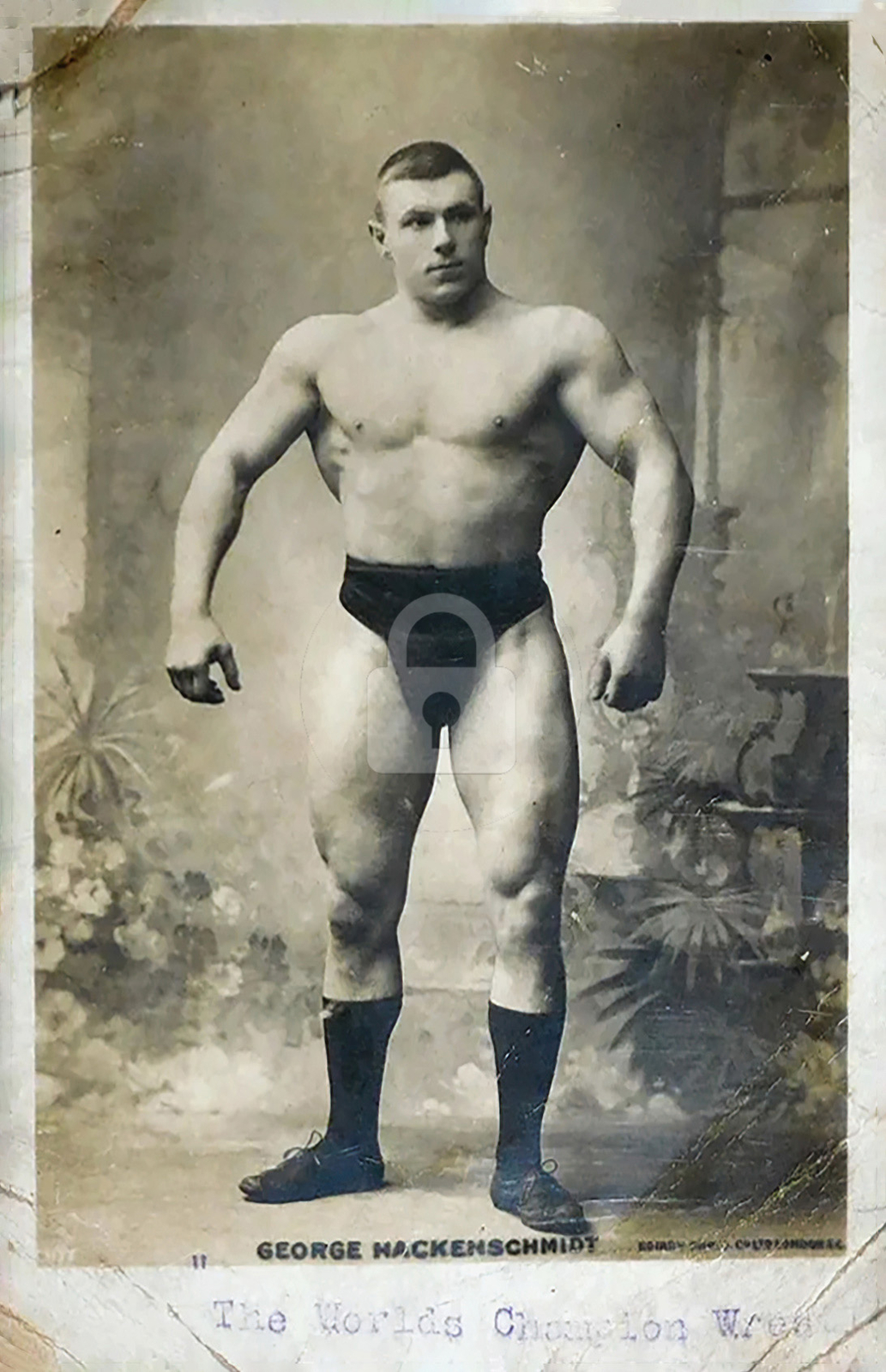 George Hackenschmidt, The Russian Lion 1905 RPPC Photo Postcard Copy | eBay
