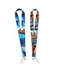 Lot Mixed Cartoon Lanyard Key chain Phone Card Badge Holder R25