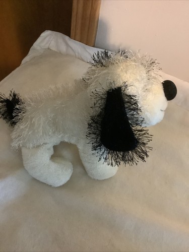 Webkinz Cheeky Black Eye Fuzzy White Dog~EUC- No Code - Picture 3 of 8