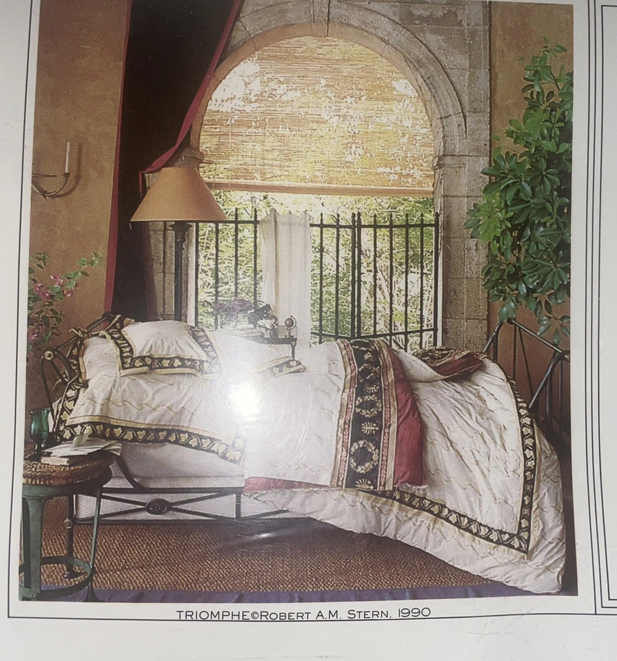 Vtg NOS Atelier Martex Triomphe Combed Cotton Twin Flat Sheet Rare Brand New - Image 3 of 4