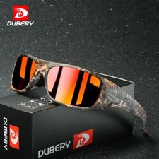DUBERY Men's Polarized Sunglasses Driving Fishing Sports Glasses Cycling Goggles