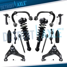 14pc Front Struts Control Arms Sway Bars Tierods for 2009-2013 Ford F-150 2WD