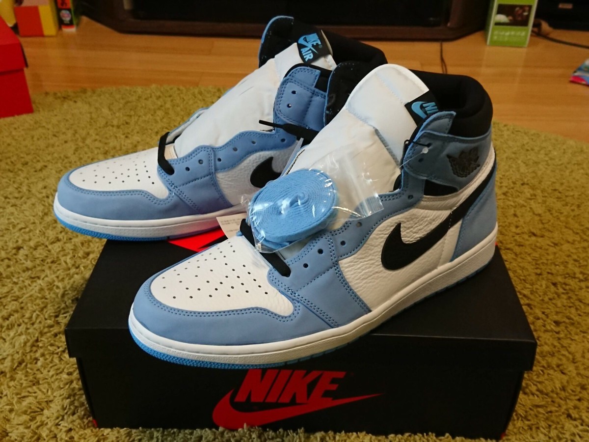 Nike Air Jordan 1 High OG University Blue 555088-134 Men US Nike Air Jordan 1 High OG University Blue 555088-134 Men US