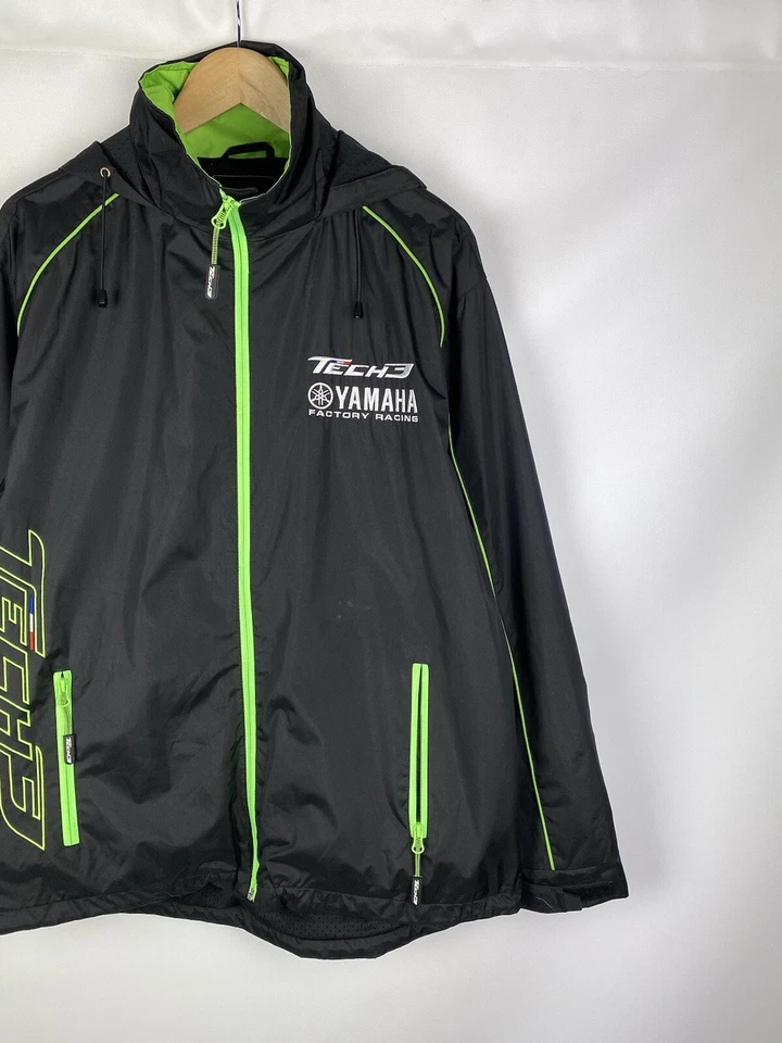 Yamaha Factory Racing Hombre Chaqueta Cortavientos Con Capucha Talla L Foto 3 de 4