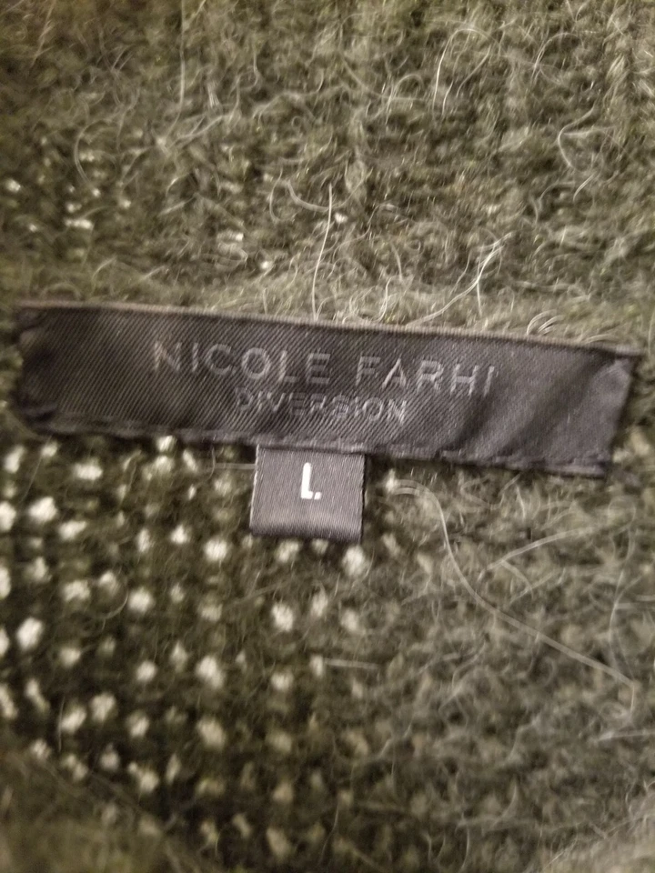 Женский шерстяной кардиган/альпака Nicole Farhi свитер размер L - Изображение 4 из 4