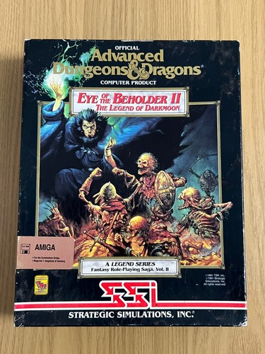 Amiga SSI Eye Of The Beholder II Game - Boxed Working -👽👾Retro Gift Idea👾👽 - Afbeelding 6 van 24