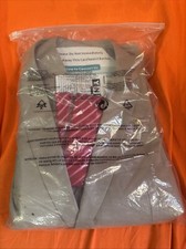 YND Men's 3 Piece Suit Set Blazer Pants Tie, Size M Color Beige