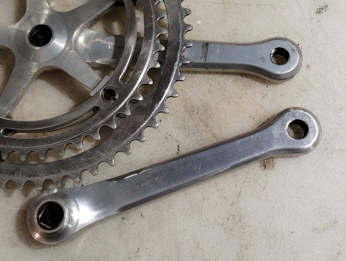 Vintage Campagnolo Record Crankset 53/44 144BCD 170MM square