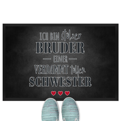 Ich bin stolzer Bruder einer verdammt tollen Schwester 18001006963