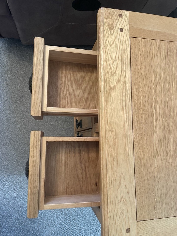 Oak with drawers eBay