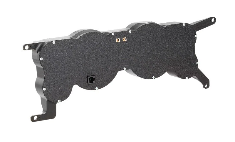 Medidor de tablero analógico Dakota Digital 79-86 Ford Mustang plateado azul VHX-79F-MUS-S-B Foto 4 de 4