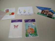 Lot Of 13 Thank You Greeting Cards, 1 home card