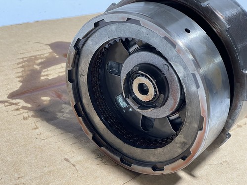97-02 32RH Jeep TJ Wrangler 4.0 Front Clutch Drum w/ Rear Clutch Input Shaft OEM - Picture 3 of 4