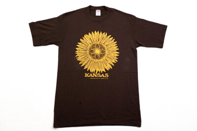 Kansas T-Shirt Vintage Pipe Creek Shirt 1981 80er 80s Crewneck Jerzees Russel M
