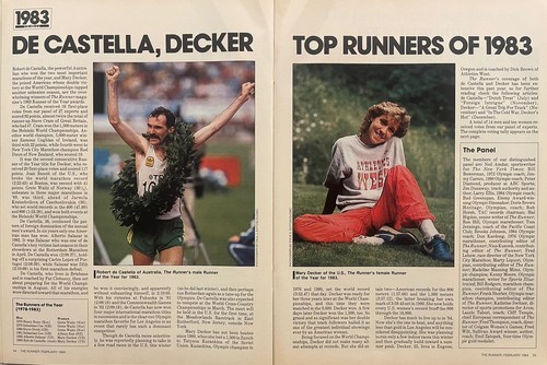 1984 The Runner Magazine February Runners of the Year, Nike ad - Picture 11 of 24
