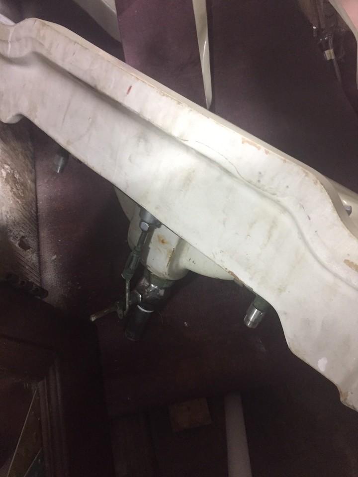 Vintage Mid Century Yellow Bathroom Sink Chrome Legs Rod McKuen eBay