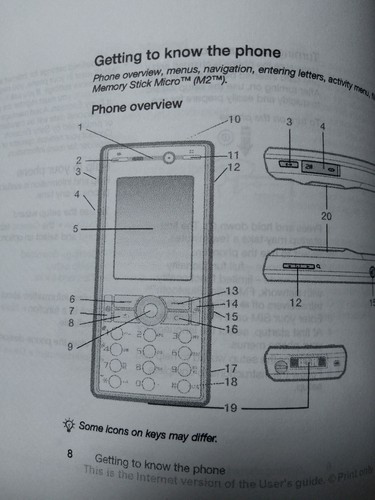 DRUKOWANA INSTRUKCJA OBSŁUGI DO VINTAGE SONY ERICSSON K810i - Zdjęcie 3 z 4