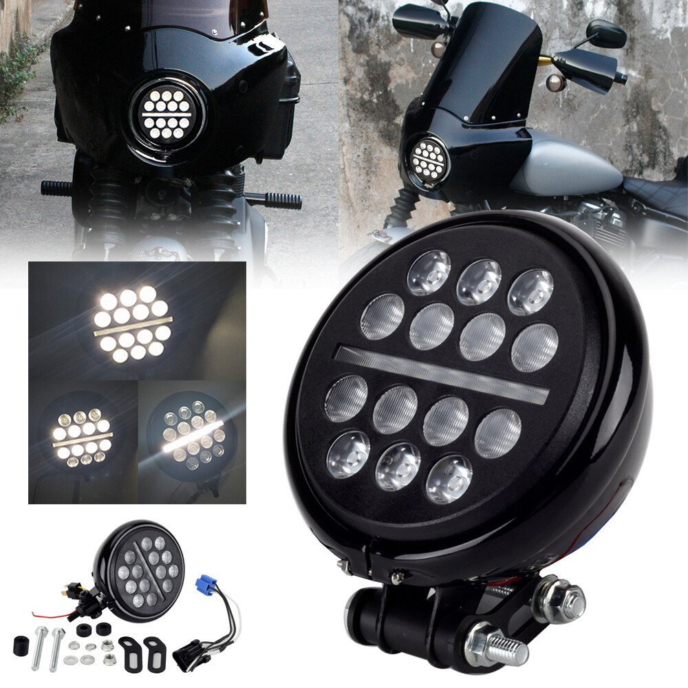 For Harley Softail Low Rider ST FXLRST 5.75'' LED Headlight Lamp