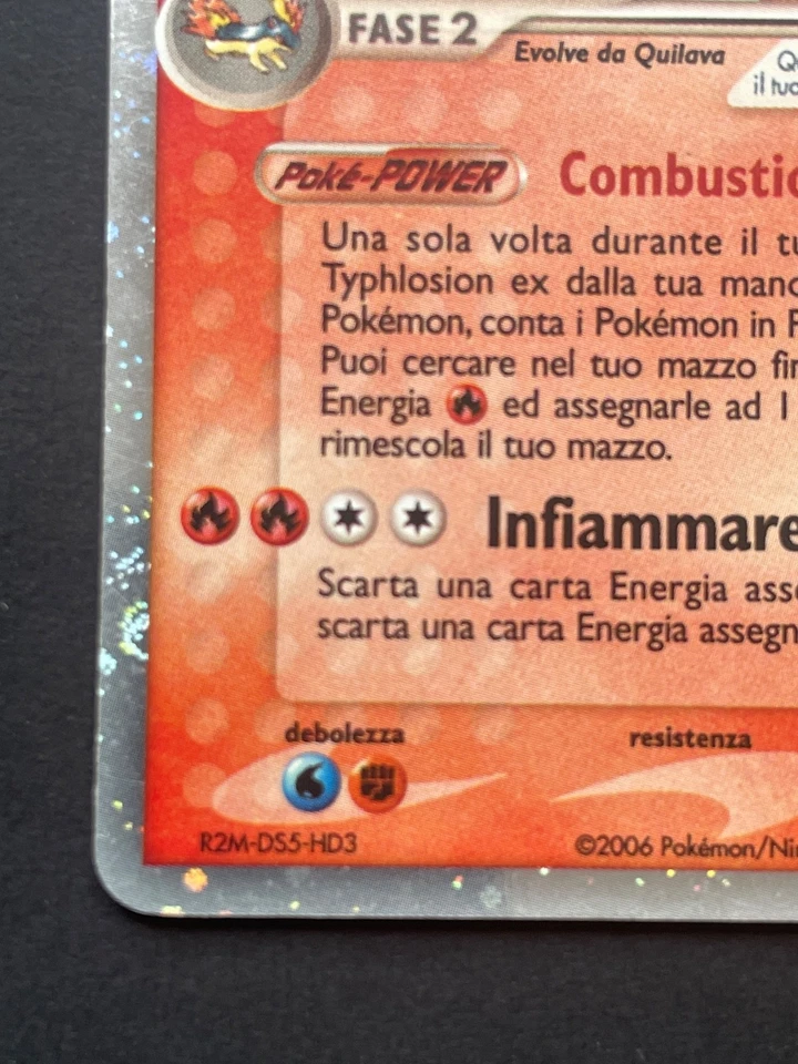 Pokémon Typhlosion ex Unseen Forces Holo Rare 110/115 TCG Nintendo - Image 3 of 4