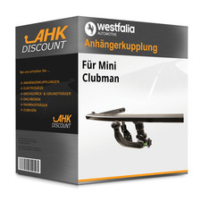 Für Mini Clubman 10.2015-jetzt WESTFALIA Anhängerkupplung abnehmbar NEU