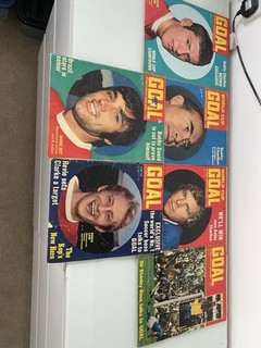 GOAL Football Weekly 1970 Magazines X6 Issues World Cup