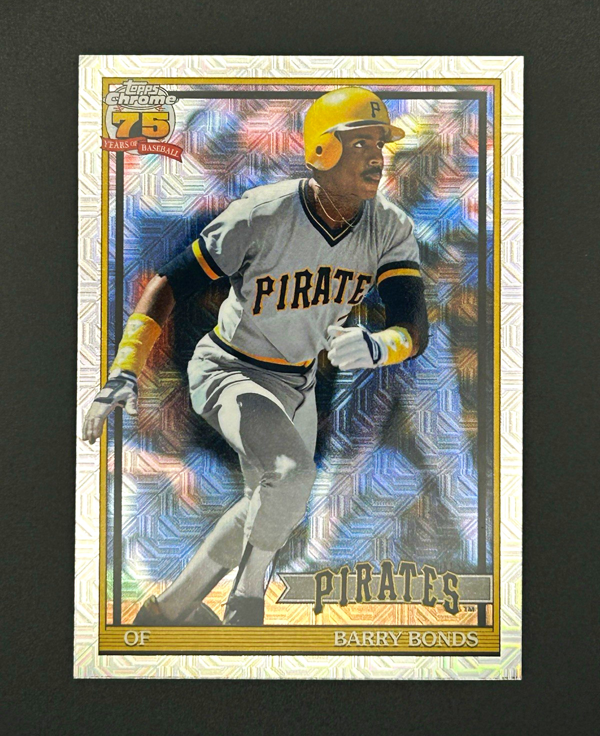 Topps Chrome 75 Years Silver Pack Mojo 2026 Barry Bonds Pirates Insert #U91C-24