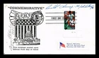 US COVER WORLD CUP SOCCER FDC EAST RUTHERFORD NEW JERSEY SIGNED HAND MADE