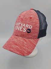 Vineyard Vines Trucker Hat Snapback Red Blue Embroidered Whale Logo Preppy Cap