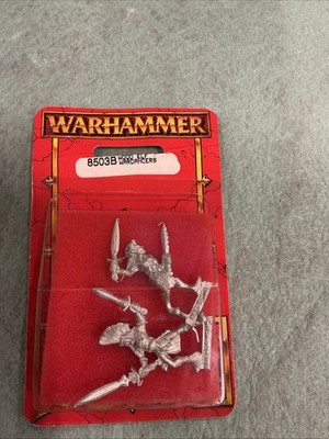 Warhammer 8503B Wood Elf Wardancers NIB OOP Metal Variant (A)
