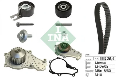 Kit de distribution + pompe à eau 530 0239 30 INA pour PEUGEOT FORD CITROËN - Photo 1/4