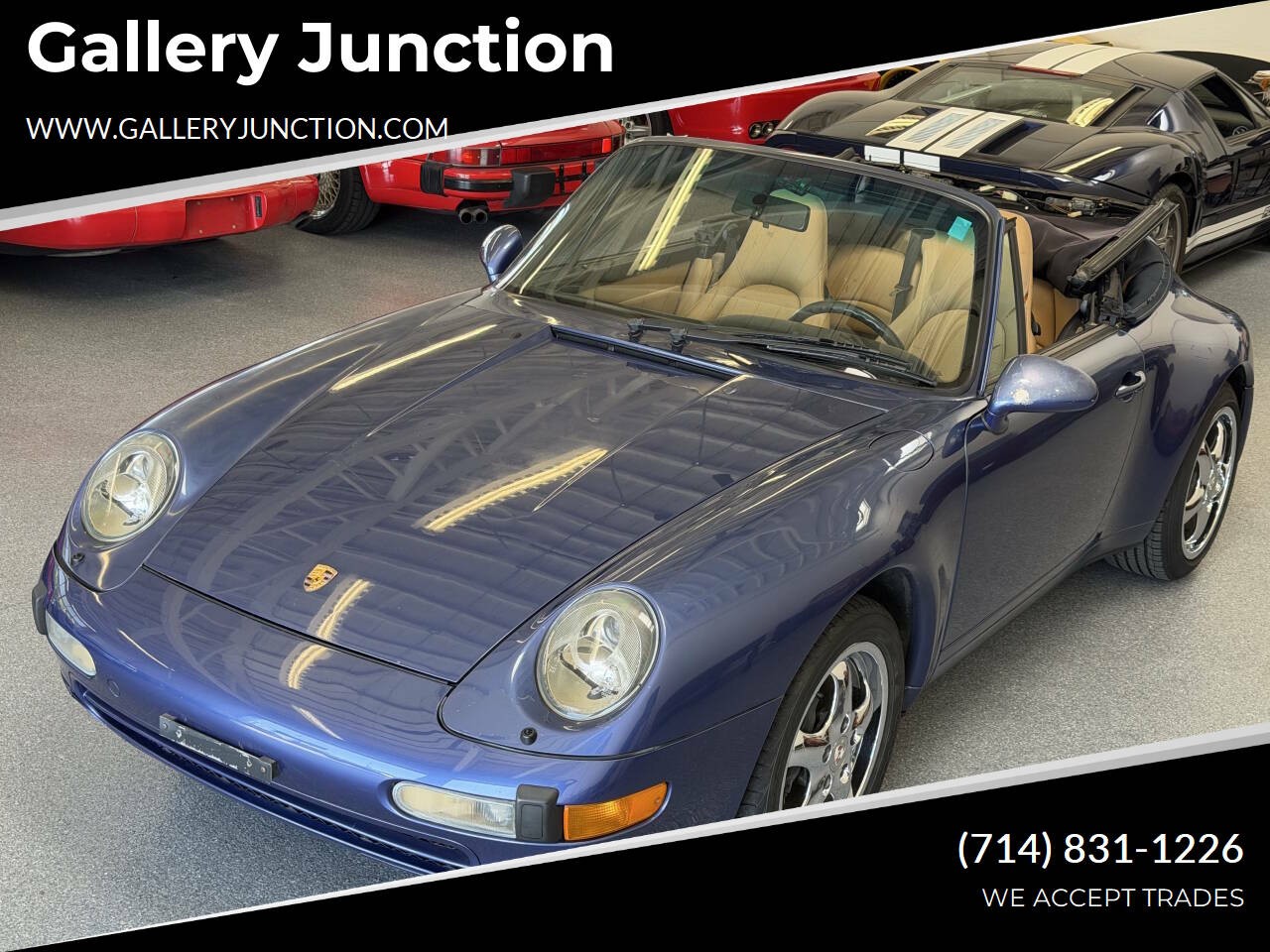 1997 Porsche 911 Carrera 2dr Convertible image 1