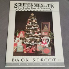 Scherenschnitte The Twelve Days Of Christmas Book 14 BS63 Back Street Designs