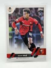 2022-23 Topps Flagship UEFA Soccer Desire Doue Base Rookie Card. rookie card picture