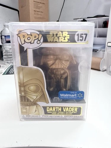 Funko Pop! Vinyl: Star Wars Darth Vader Gold Metallic #157 Walmart Exclusive