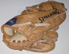 SPALDING Youth Baseball Glove Mitt Player Series Dwight Gooden RHT