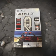 YADA 7 INCH LED CHASE LIGHT 360 Lumens IP67 [LM533858] Modes DOT Compliant