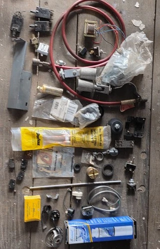 huge lot of assorted HVAC part mostly all new lots mini switches and toggles