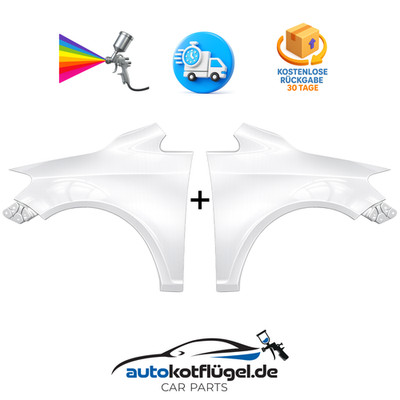 Kotflügel für VW GOLF PLUS LB9A Links + Rechts 05-14 Vorderseite Lackiert Neu