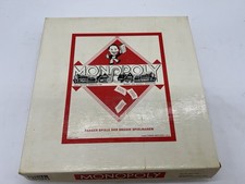 Parker - Monopoly Luxus Ausgabe 6011011 selten DM Version 🎲 Vintage Brettspiel