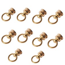 10Pcs/Set Leather Bag Copper Chicago Screw Stud Rivet Nail Rivet Accessories