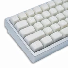 White Jade PBT Keycaps Translucent SA Profile Keycap Set for Mechanical