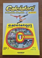 Album Figurine Calciatori Gazzetta ristampa Panini 1977-78 Raccolta 1961-2012