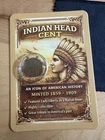 1908 Indian Head Small Cent Circulated Business Strike Philadelphia Uncertified