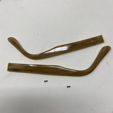 FENDI EYEWEAR F1028 001 140mm LIGHT BROWN TEMPLE ARM PARTS WITH SCREWS O221