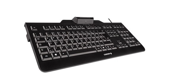 Cherry JK-A0100CH-2 Cherry Tas Kc 1000 Sc Corded Ch-Layout Schwarz Smartcard-image